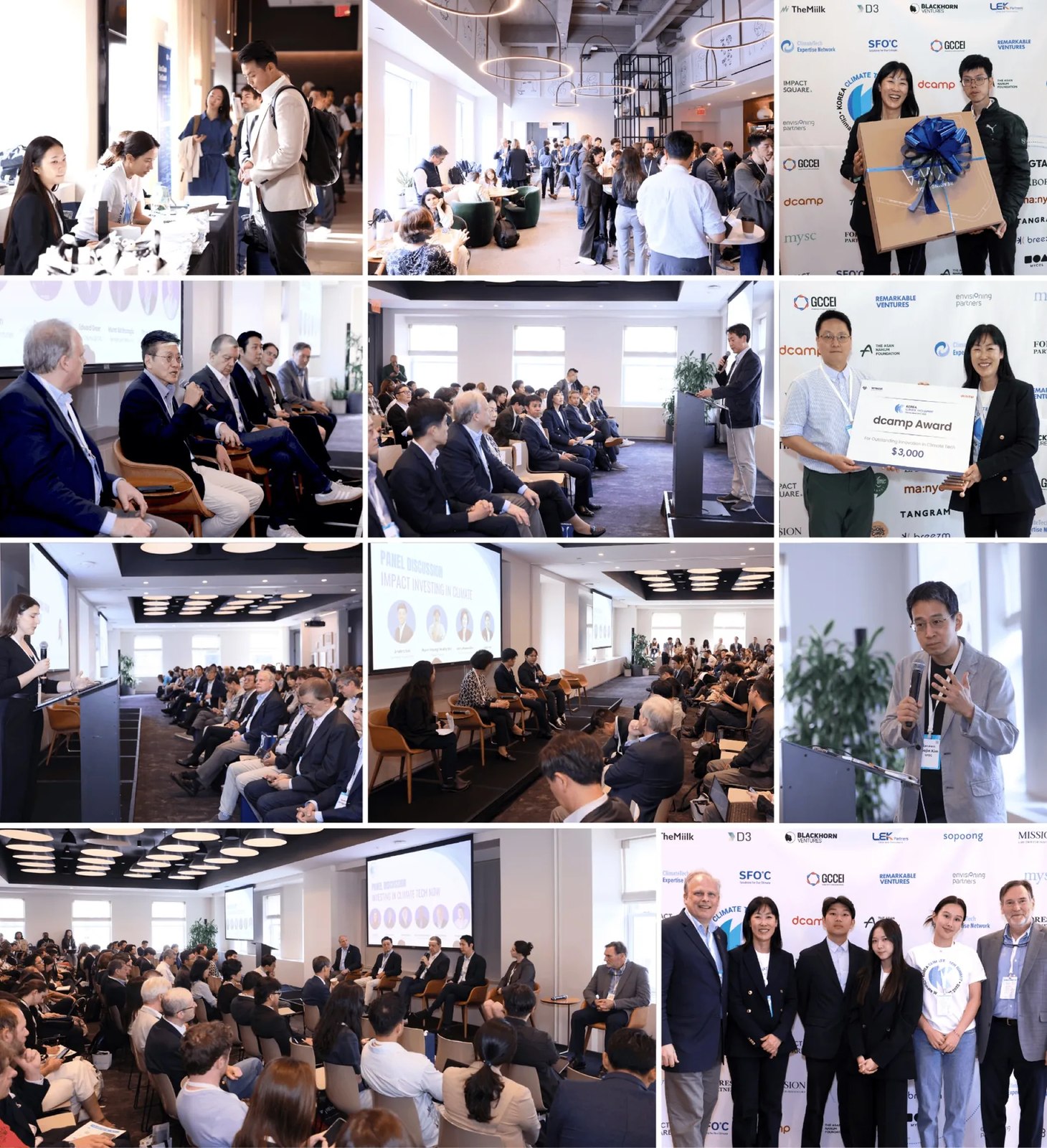 Scenes from the 2025 Korea Climate Tech Summit